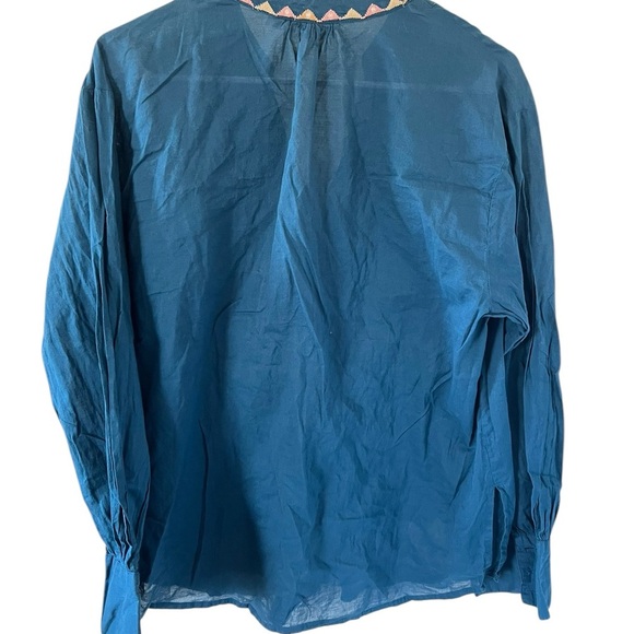 Roller Rabbit Talulah Embroidered Blouse - Picture 5 of 6